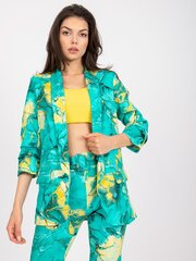 Blazer, tirkīzs цена и информация | Женские пиджаки | 220.lv