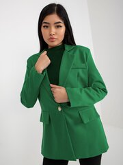 Blazer, zaļš цена и информация | Женские пиджаки | 220.lv