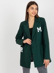 Blazeris, tumši zaļš цена и информация | Женские пиджаки | 220.lv