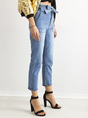 Džinsu bikses, zilā krāsā cena un informācija | Sieviešu džinsi | 220.lv