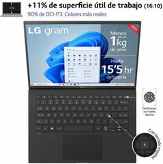 LG 14ZB90RG Intel Core i7-1360P 512 GB SSD 14" 16 GB RAM цена и информация | Ноутбуки | 220.lv