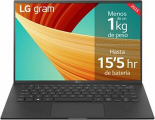 LG 14ZB90RG Intel Core i7-1360P 512 GB SSD 14" 16 GB RAM цена и информация | Ноутбуки | 220.lv