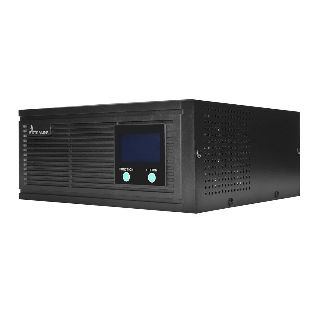 Extralink Piorun 1000VA/800W | Strāvas pārveidotājs | tīrs sinusoidāls, akumulatora spriegums 12VDC цена и информация | UPS- Nepārtrauktās barošanas bloki | 220.lv