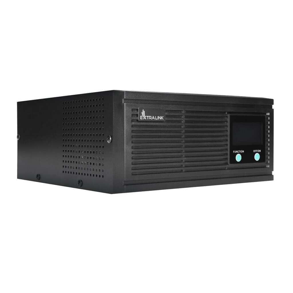 Extralink Piorun 1000VA/800W | Strāvas pārveidotājs | tīrs sinusoidāls, akumulatora spriegums 12VDC цена и информация | UPS- Nepārtrauktās barošanas bloki | 220.lv