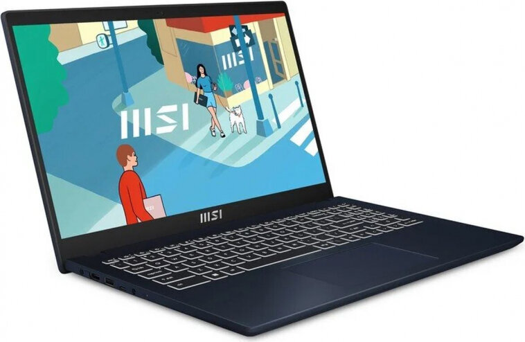 MSI Modern 15 B13M-283ES Spāņu Qwerty Intel Core i7-1355U 15,6" 1 TB SSD 16 GB RAM cena un informācija | Portatīvie datori | 220.lv