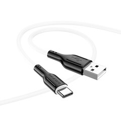 Borofone Cable BX63 Charming - USB to Lightning - 2,4A 1 metre black-red цена и информация | Кабели для телефонов | 220.lv