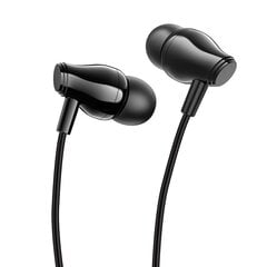 Borofone Earphones BM61 Wanderer with microphone black цена и информация | Наушники | 220.lv