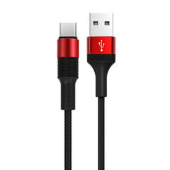 Borofone Cable BX21 Outstanding - USB to Type C - 3A 1 m, red cena un informācija | Savienotājkabeļi | 220.lv