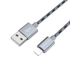 Borofone Cable BX24 Ring Current - USB to Type C - 3A 1 metre grey цена и информация | Кабели для телефонов | 220.lv