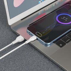 Borofone Cable BX51 Triumph - USB to Micro USB - 2,4A 1 metre white цена и информация | Кабели для телефонов | 220.lv