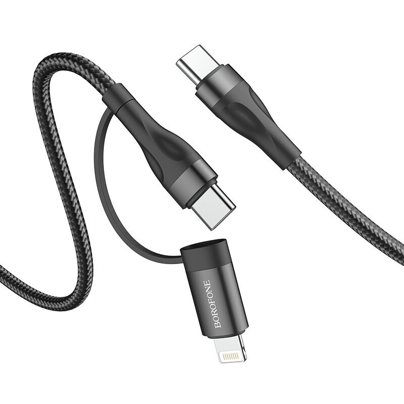 Borofone Cable BX61, USB-C/Lightning, 1 m cena un informācija | Kabeļi un vadi | 220.lv