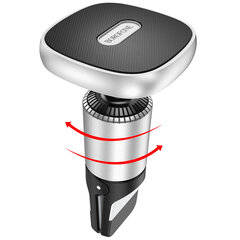 Borofone Car holder BH44 Smart magnetic, air vent mount black-silver cena un informācija | Auto turētāji | 220.lv