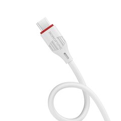 Borofone Cable BX17 Enjoy - USB to Micro USB - 2A 1 metre white цена и информация | Кабели для телефонов | 220.lv