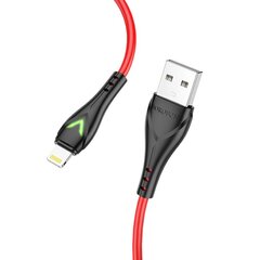 Borofone Cable BX65 Bright - USB to Type C - 2A 1 metre red цена и информация | Кабели для телефонов | 220.lv