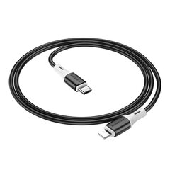 Borofone Cable BX79 - USB to Lightning - 2,4A 1 metre white цена и информация | Кабели для телефонов | 220.lv