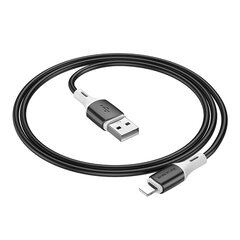 Borofone Cable BX79 - USB to Lightning - 2,4A 1 metre black цена и информация | Кабели для телефонов | 220.lv