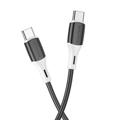 Borofone Cable BX79 - USB to Lightning - 2,4A 1 metre white цена и информация | Кабели для телефонов | 220.lv