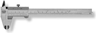 Bīdāmais lineāls 252, 150mm, 0,05mm cena un informācija | Rokas instrumenti | 220.lv