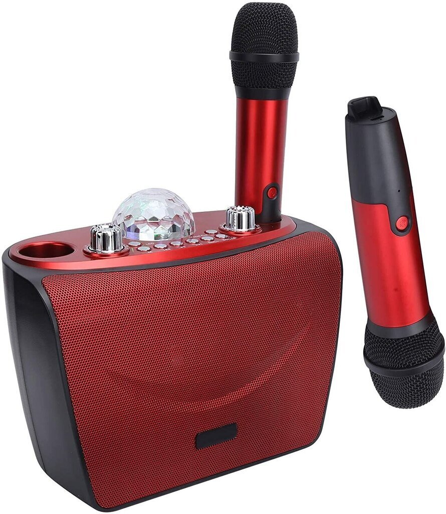 S202 Bluetooth karaoke mikrofons ar skaļruni, 2 gab. cena un informācija | Mikrofoni | 220.lv