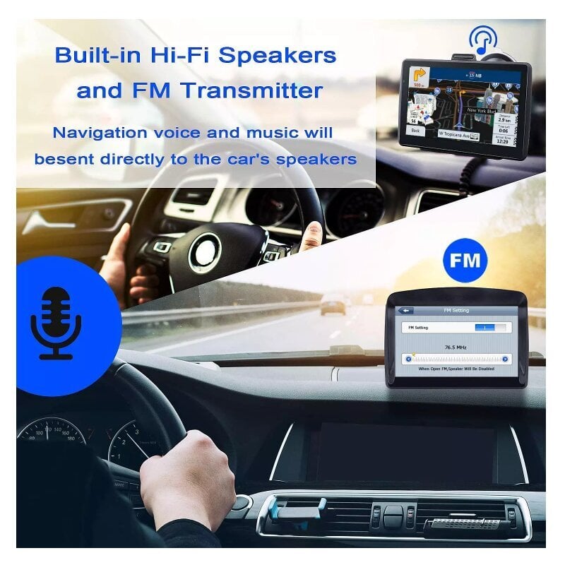IHEX-7 GRAND IPS SLIM navigācijas sistēma AUTO + TRUCK цена и информация | Auto GPS | 220.lv