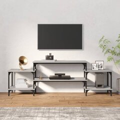 TV skapītis vidaXL, 157x35x52 cm, pelēks цена и информация | Тумбы под телевизор | 220.lv