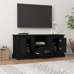 TV skapītis vidaXL, 100x35,5x45 cm, melns цена и информация | Тумбы под телевизор | 220.lv