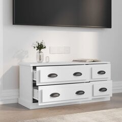 TV skapītis vidaXL, 100x35,5x45 cm, balts цена и информация | Тумбы под телевизор | 220.lv