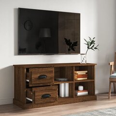 TV skapītis vidaXL, 102x35,5x47,5cm, brūns цена и информация | Тумбы под телевизор | 220.lv