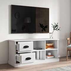 TV skapītis vidaXL, 102x35,5x47,5 cm, balts цена и информация | Тумбы под телевизор | 220.lv