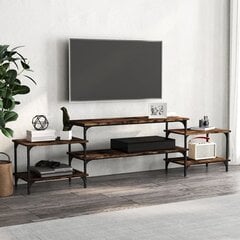 TV skapītis vidaXL, 197x35x52 cm, brūns цена и информация | Тумбы под телевизор | 220.lv