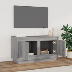 TV skapītis vidaXL, 80x35x45 cm, pelēks cena un informācija | TV galdiņi | 220.lv