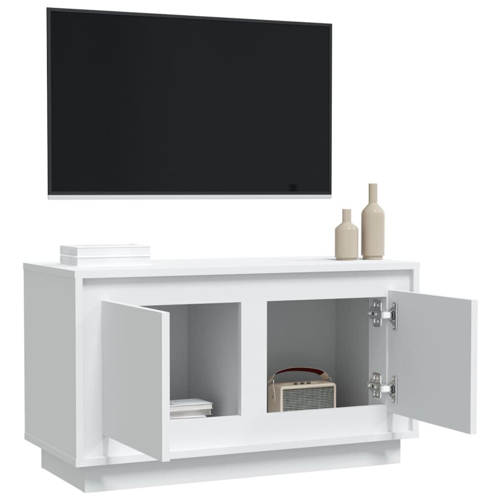 TV skapītis vidaXL, 80x35x45 cm, balts cena un informācija | TV galdiņi | 220.lv