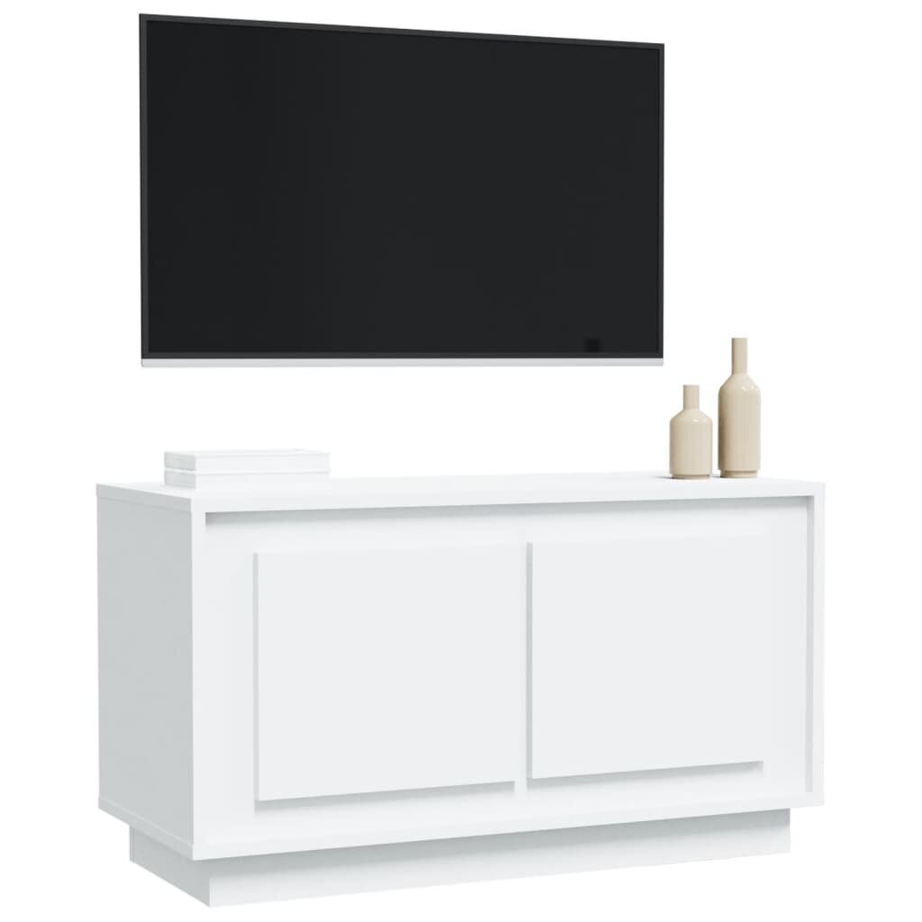 TV skapītis vidaXL, 80x35x45 cm, balts cena un informācija | TV galdiņi | 220.lv