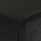 Bufete vidaXL, 55x30x77 cm, melns cena un informācija | Skapīši viesistabai | 220.lv