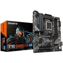 Mātesplate Gigabyte B760 GAMING X AX 256 MB цена и информация | Материнские платы | 220.lv