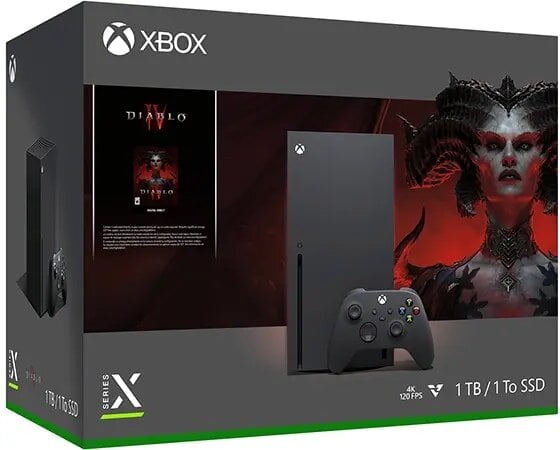Microsoft Xbox Series X 1 TB + Diablo IV цена и информация | Spēļu konsoles | 220.lv