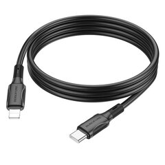 Borofone Cable BX80 Succeed - Type C to Lightning - PD 20W 1 metre black цена и информация | Кабели для телефонов | 220.lv