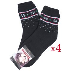 Женские махровые носки  (4 пары) 5002-1 цена и информация | Женские носки | 220.lv