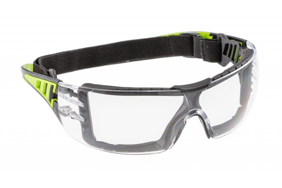 Hogert aizsargbrilles ar gumiju LOTZEN - HT5K011 cena un informācija | Galvas aizsargi | 220.lv