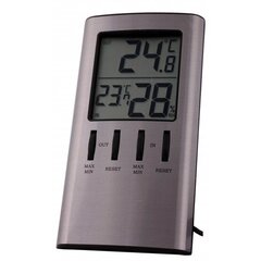 T915 Цифровой термогигрометр внутренний-наружный цена и информация | Измерители влажности, температуры, pH, ORP | 220.lv