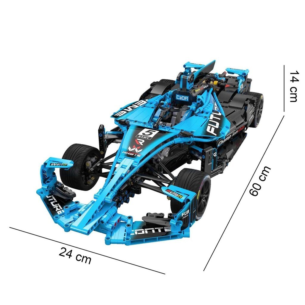 Konstruktors Cada Formula E Sports Car Racer C64004W 1667 gab. cena un informācija | Konstruktori | 220.lv