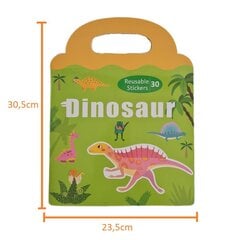 Magnētiskās uzlīmes bērniem, Dinosaur stickers cena un informācija | Attīstošās rotaļlietas | 220.lv