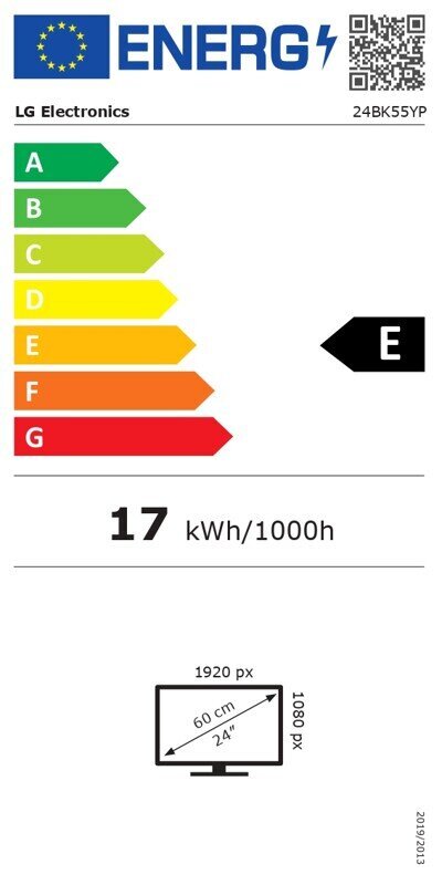 LG 24BK55YP-I cena un informācija | Monitori | 220.lv