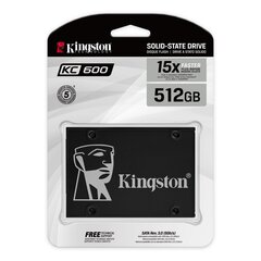 Kingston KC600 cena un informācija | Iekšējie cietie diski (HDD, SSD, Hybrid) | 220.lv