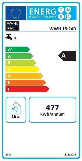 Elektriskais momentānais ūdens sildītājs 3 vienā Wahl Bach 18/21/24kW цена и информация | Ūdens sildītāji | 220.lv