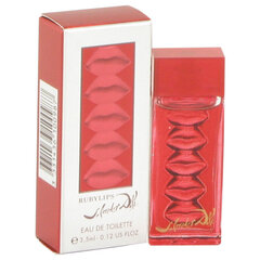 Tualetes ūdens Ruby Lips by Salvador Dali Mini EDT sievietēm, 4 ml cena un informācija | Sieviešu smaržas | 220.lv