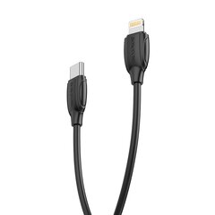 Borofone Cable BX19 Benefit - Type C to Lightning - PD 20W 3 metres black цена и информация | Кабели для телефонов | 220.lv