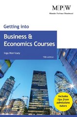 Getting into Business and Economics Courses 15th edition cena un informācija | Pašpalīdzības grāmatas | 220.lv