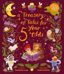 Treasury of Tales for Five-Year-Olds: 40 stories recommended by literary experts цена и информация | Книги для подростков и молодежи | 220.lv