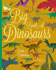 Big Book of Dinosaurs UK Edition cena un informācija | Grāmatas mazuļiem | 220.lv